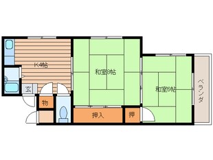 シャトレ緑ｹ丘の物件間取画像